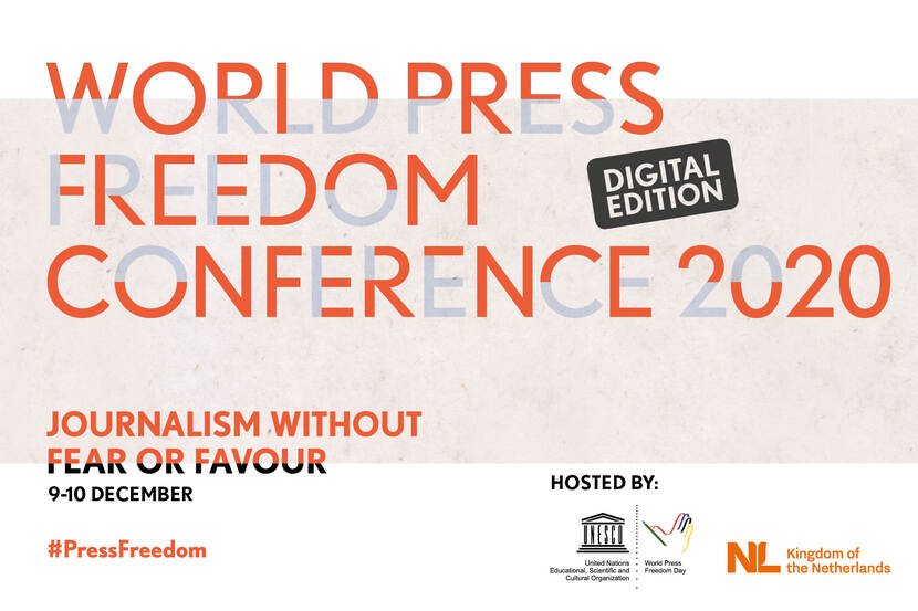 World Press Freedom Conference 2020 - Digital Edition - 9 & 10 December