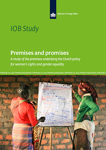 Cover of the IOB Report 'Premises and promises'.