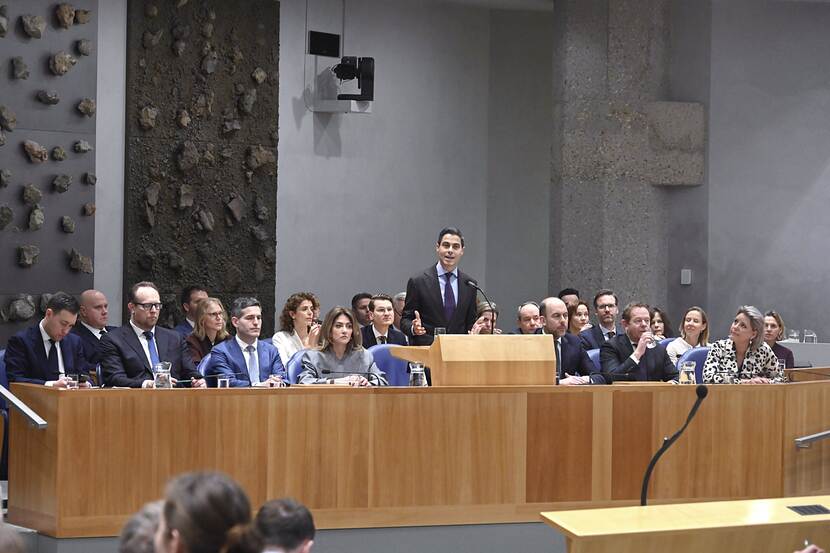 Prime Minister Jetten delivers the government statement of policy on taking office.