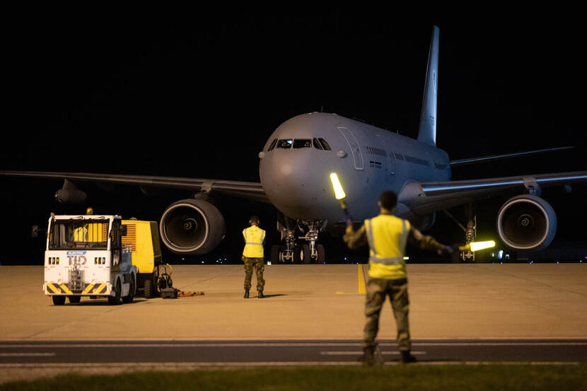 MRTT-vliegtuig van Defensie