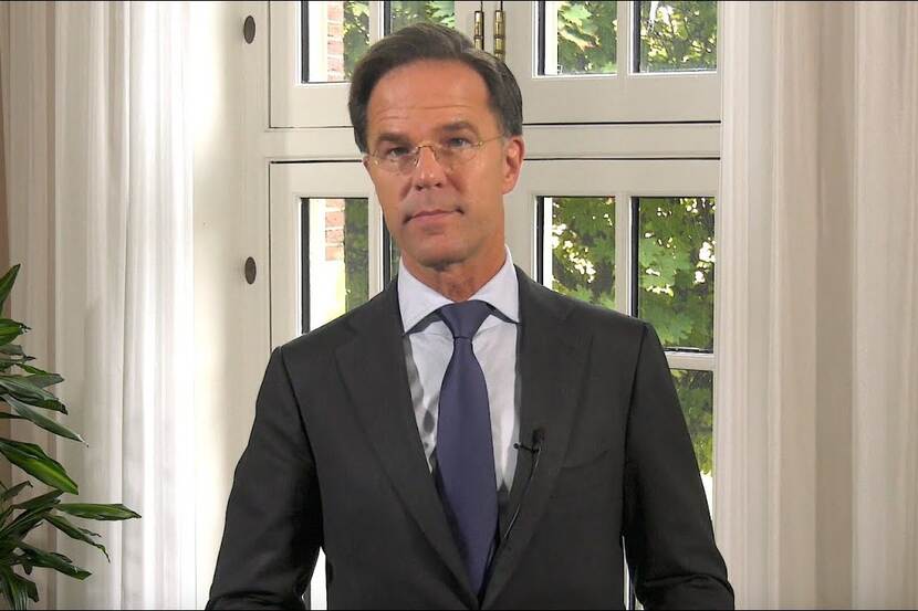 Video message of Prime Minister Mark Rutte