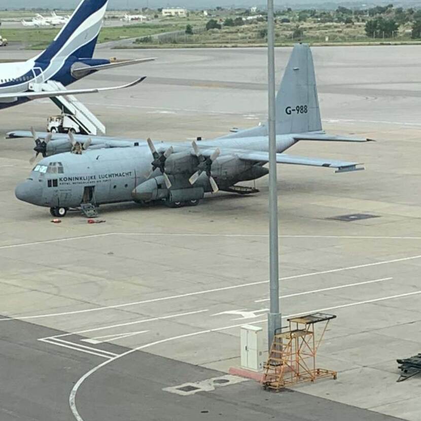 Evacuatie Afghanistan - vliegtuig