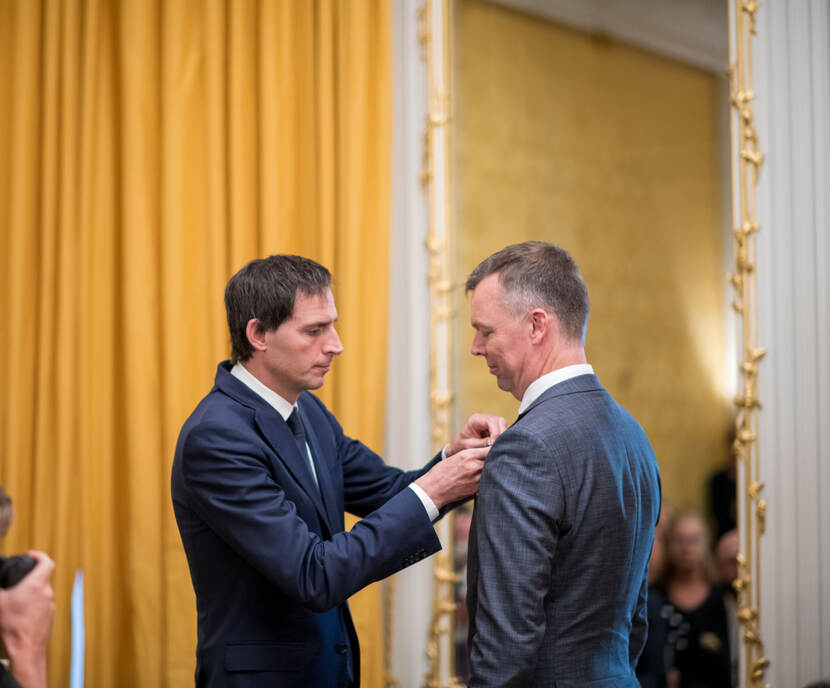 Wopke Hoekstra en Alexander Hug