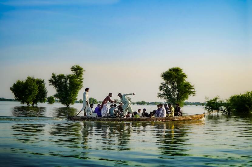 The UN Water Conference flooding in Pakistan