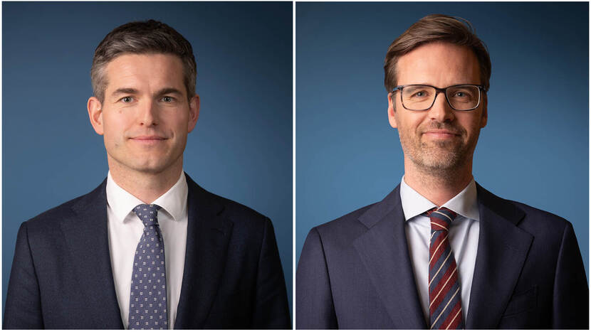 Tom Berendsen en Sjoerd Sjoerdsma